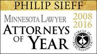 Philip Sieff Minnesota Lawyer Attorney of the Year