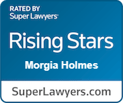 Super Lawyers Rising Star Morgia Holmes