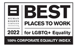 Human Rights Campaign "Best Places to Work for LGBTQ Equality"
