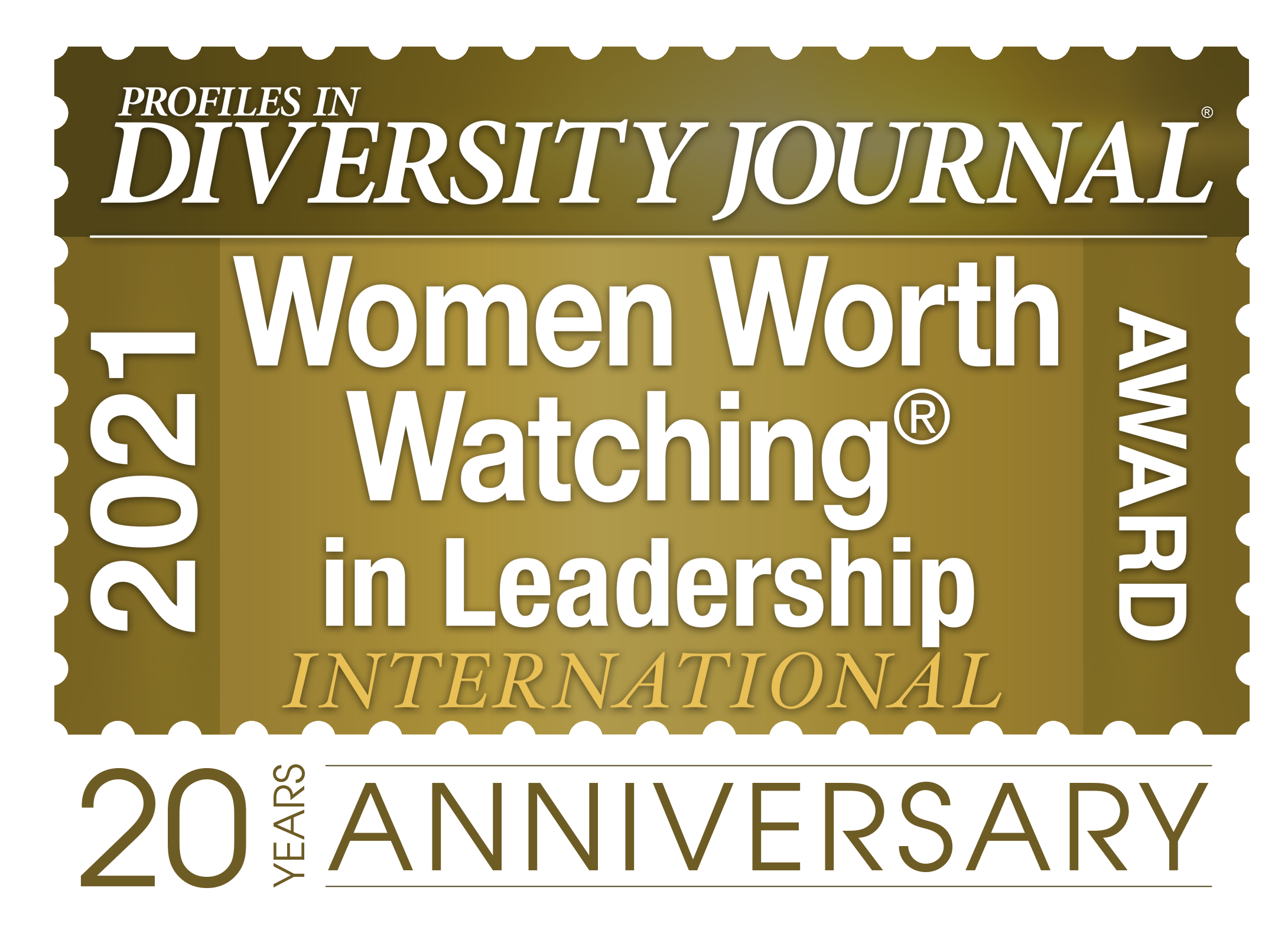 Profiles in Diversity Journal Women Worth Watching in Leadership Award 2021