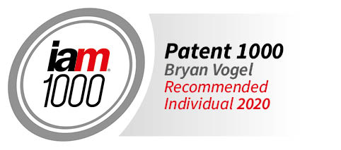 IAM Patent 1000 2020 - Bryan Vogel