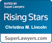 Super Lawyers Rising Star Christina Lincoln