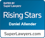 Super Lawyers Rising Star Daniel Allender