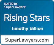 Super Lawyers Rising Star Tim Billion
