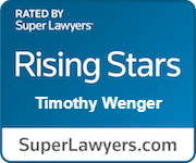 Super Lawyers Rising Star Timothy Wenger