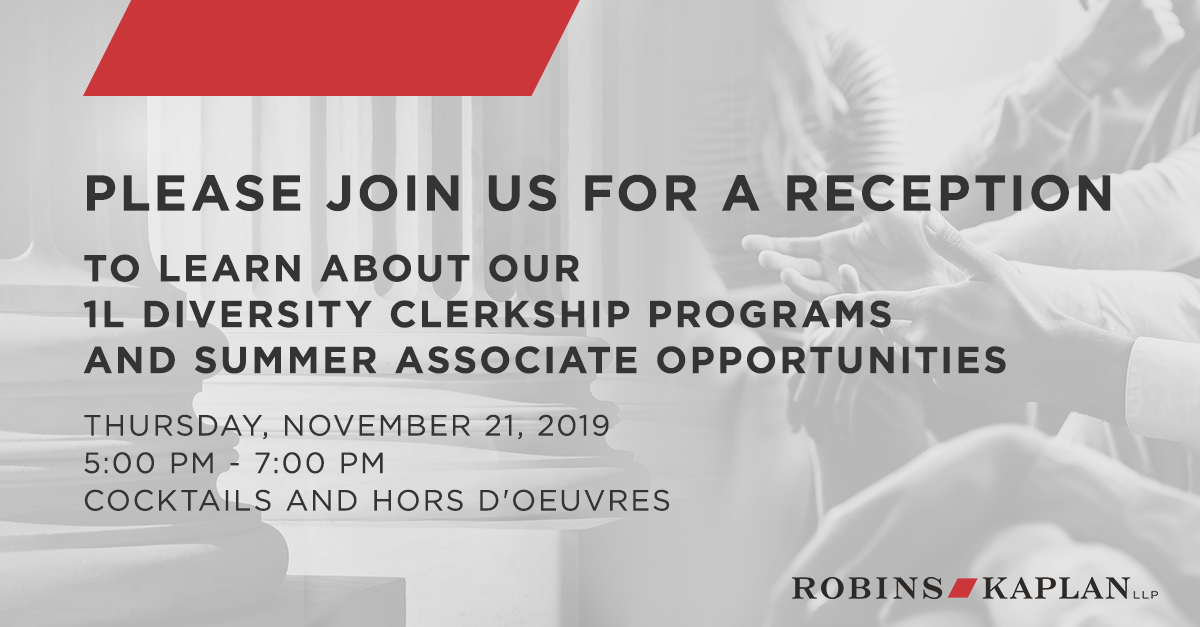 Minneapolis 1L Diversity Clerkship and Summer Associate Opportunities