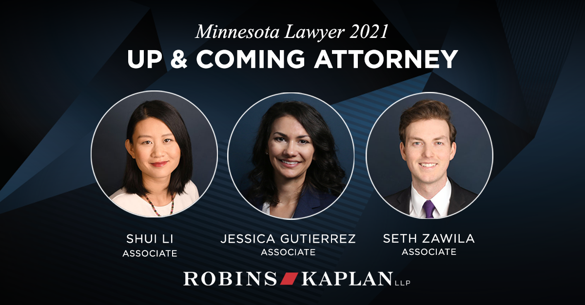 Robins Kaplan Firm Members Recognized by Minnesota Lawyer Robins