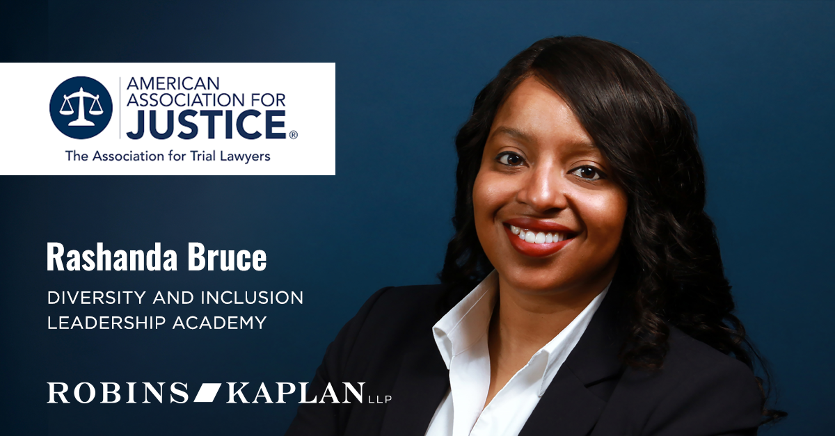 Rashanda Bruce Selected to American Association For Justice Leadership ...