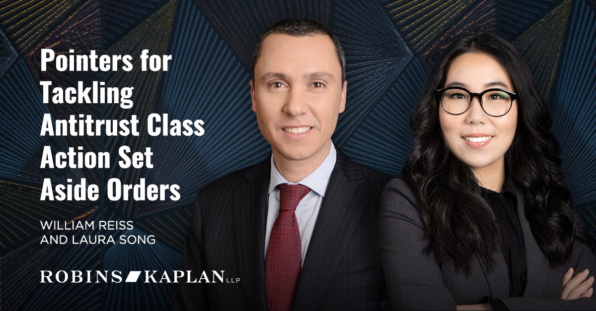 Robins Kaplan Attorneys Nominated for Antitrust Writing Awards 2024