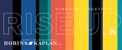 The Robins Kaplan Community Giving and Pro Bono Report
