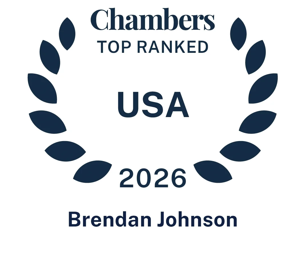 Ranked in Chambers USA 2026 Brendan Johnson