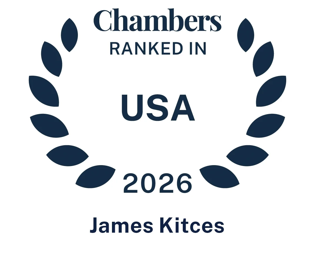 Ranked in Chambers USA 2026 James Kitces