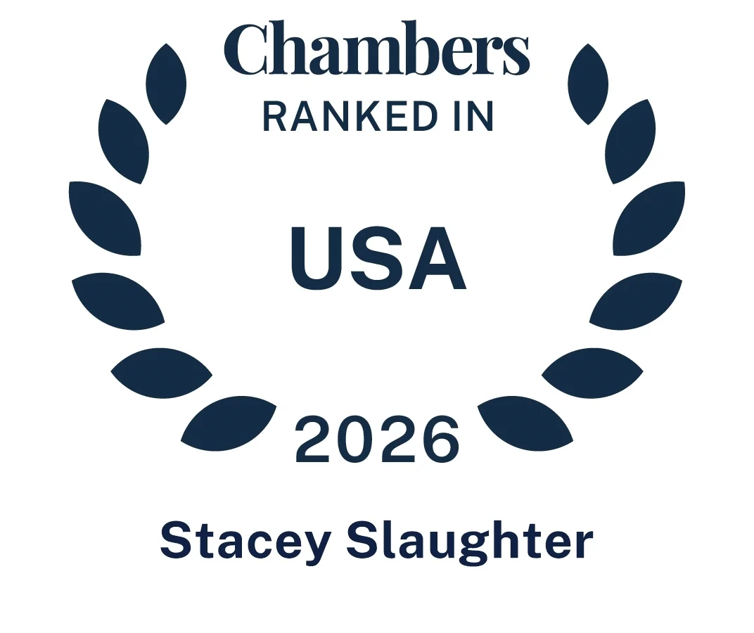 Ranked in Chambers USA 2026 Stacey Slaughter