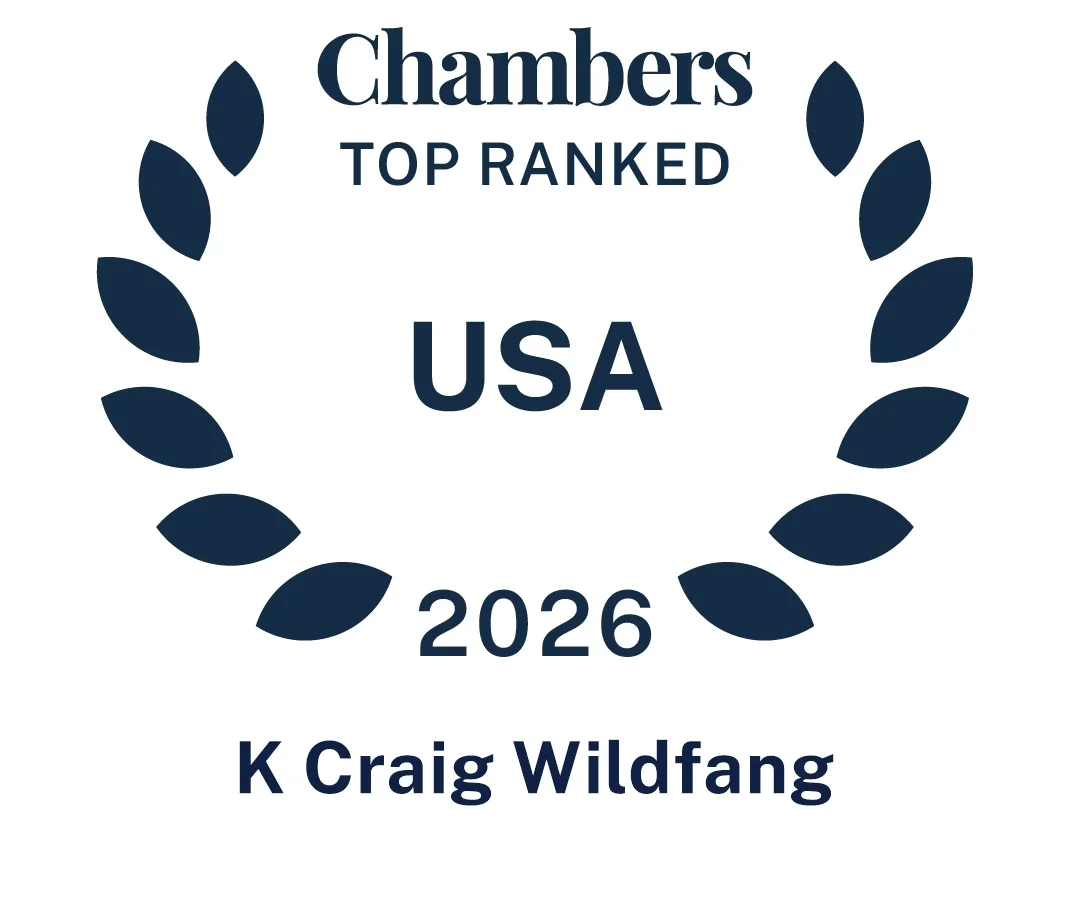Ranked in Chambers USA 2026 K. Craig Wildfang