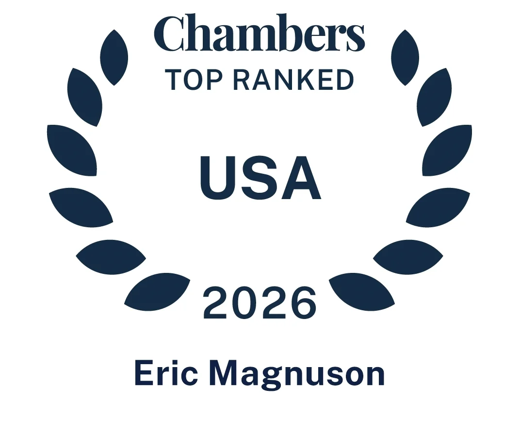 Ranked in Chambers USA 2026 Eric Magnuson
